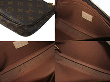 Load image into Gallery viewer, 極美品 LOUIS VUITTON ルイヴィトン ミュルティポシェット アクセソワール カーキ ショルダーバッグ モノグラム M44813 中古 4b002765