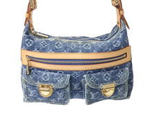 Load image into Gallery viewer, 極美品 LOUIS VUITTON ルイヴィトン モノグラムデニム バギーPM ショルダーバッグ ワンショルダー M95049 インディゴブルー 中古 4b002768