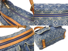 Load image into Gallery viewer, 極美品 LOUIS VUITTON ルイヴィトン モノグラムデニム バギーPM ショルダーバッグ ワンショルダー M95049 インディゴブルー 中古 4b002769