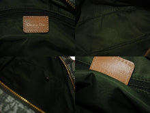 Load image into Gallery viewer, 極美品 Christian Dior クリスチャンディオール トロッター ダブルサドルバッグ ハンドバッグ PZ0701 カーキ キャンバス 中古 4b002784