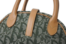 Load image into Gallery viewer, 極美品 Christian Dior クリスチャンディオール トロッター ダブルサドルバッグ ハンドバッグ PZ0701 カーキ キャンバス 中古 4b002784
