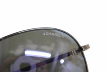 Load image into Gallery viewer, CHANEL シャネル ティアドロップ サングラス 4189-T-Q c.124/25 サイズ59□14 135 ココマーク パープル 美品 中古 4b002788