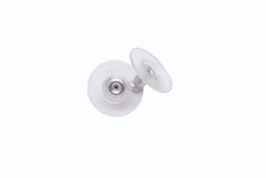 CHANEL シャネル ココマーク ピアス 重量約1.2g 08P刻印 ラインストーン メタル シルバー クリア 両耳用 美品 中古 4b002800