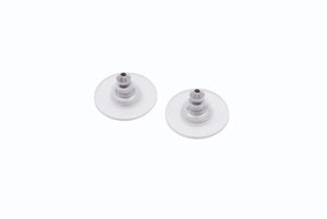 CHANEL シャネル ココマーク ピアス 重量約1.2g 08P刻印 ラインストーン メタル シルバー クリア 両耳用 美品 中古 4b002800