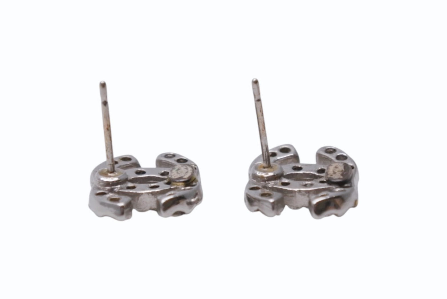 CHANEL cocoマーク ピアス 刻印あり CHANEL(シャネル) Coco Mark Pierced Earrings ヴィンテージ
