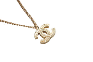 CHANEL シャネル ココマーク ネックレス 重量約6.4g 01A刻印 全長約41cm メタル GP ゴールド 美品 中古 4b002797
