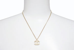 CHANEL シャネル ココマーク ネックレス 重量約6.4g 01A刻印 全長約41cm メタル GP ゴールド 美品 中古 4b002797