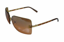 Load image into Gallery viewer, 極美品 CHANEL シャネル リムレス サングラス 4112 c.291/7H サイズ65□16 120 ココマーク ブラウン 中古 4b002799