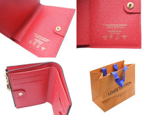 Load image into Gallery viewer, 新品未使用 LOUIS VUITTON ルイヴィトン モノグラム ポルトフォイユ リサ 新作 二つ折り財布 M13420 村上隆 ブラウン 中古 4b002809