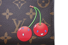 Load image into Gallery viewer, 新品未使用 LOUIS VUITTON ルイヴィトン モノグラム ポルトフォイユ リサ 新作 二つ折り財布 M13420 村上隆 ブラウン 中古 4b002809