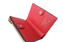 Load image into Gallery viewer, 新品未使用 LOUIS VUITTON ルイヴィトン モノグラム ポルトフォイユ リサ 新作 二つ折り財布 M13420 村上隆 ブラウン 中古 4b002809