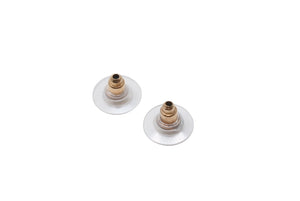 CHANEL シャネル ピアス 両耳 ココマーク アクセサリー 02A刻印 GP クリア ゴールド 2.6g 美品 中古 4b002819