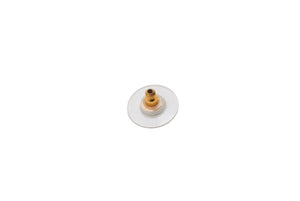 CHANEL シャネル ココマーク ピアス 重量約1.3g F20V刻印 ラインストーン メタル GP ゴールド クリア 片耳用 美品 中古 4b002820