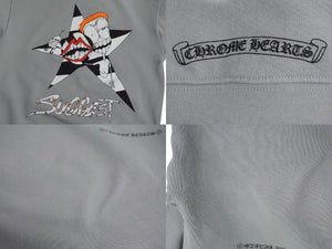 CHROME HEARTS × Matty Boy クロムハーツ マッティボーイ 20SS PPO SUGGEST SPACE スウェット グレー サジェスト スペース サイズS 美品 中古 4b002828 