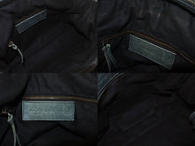 Load image into Gallery viewer, BALENCIAGA バレンシアガ ザ タウン エディターズバッグ 2WAY ショルダー ハンドバッグ グレー レザー 240579 美品 中古 4b002834