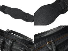 Load image into Gallery viewer, BALENCIAGA バレンシアガ ザ タウン エディターズバッグ 2WAY ショルダー ハンドバッグ グレー レザー 240579 美品 中古 4b002834