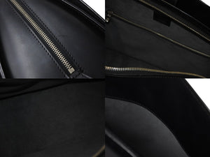 LOUIS VUITTON ルイヴィトン ポンヌフGM ハンドバッグ M59042 エピ レザー ブラック シルバー金具 美品 中古 4b002855