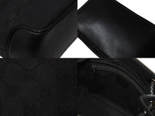 Load image into Gallery viewer, 極美品 GUCCI グッチ ショルダーバッグ ハンドバッグ 109143 GGキャンバス ブラック シルバー金具 中古 4b002857