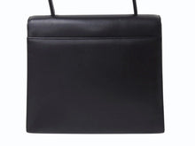 Load image into Gallery viewer, GIVENCHY MAROQUINERIE ジバンシィ マロキネリー フォーマルバッグ トップハンドル ハンドバッグ レザー ブラック 美品 中古 4b002861
