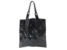 Load image into Gallery viewer, BAO BAO ISSEY MIYAKE バオバオ イッセイミヤケ LUCENT ルーセント トートバッグ BB93-AG053 ブラック 美品 中古 4b002870