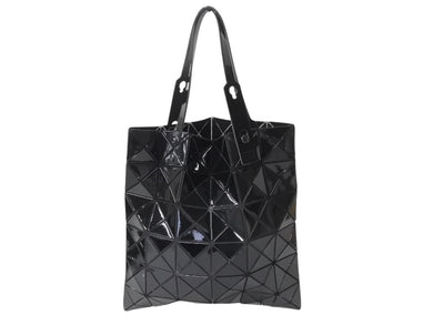 BAO BAO ISSEY MIYAKE バオバオ イッセイミヤケ LUCENT ルーセント トートバッグ BB93-AG053 ブラック 美品 中古 4b002870