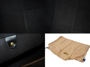 LOUIS VUITTON ルイヴィトン キーポル45 ボストンバッグ M42972 エピレザー ブラック ゴールド金具 美品 中古 4b002871