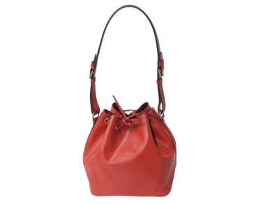 LOUIS VUITTON ルイヴィトン エピ ノエ 巾着ショルダーバッグ M44007 カスティリアンレッド レザー ゴールド金具 良品 中古 4b002881