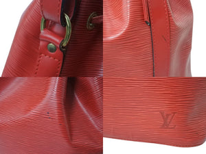 LOUIS VUITTON ルイヴィトン エピ ノエ 巾着ショルダーバッグ M44007 カスティリアンレッド レザー ゴールド金具 良品 中古 4b002881