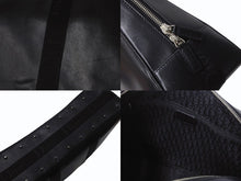 Load image into Gallery viewer, Christian Dior クリスチャンディオール ハンドバッグ 01-MA-0093 トロッター柄 レザー ラインストーン ブラック ガリアーノ期 美品 中古 4b002888