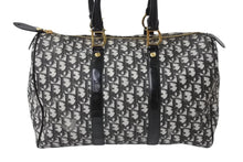 Load image into Gallery viewer, Christian Dior クリスチャンディオール ハンドバッグ BO C 0071 トロッター柄 スピーディ35型 ブラック ガリアーノ期 美品 中古 4b002890