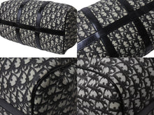Load image into Gallery viewer, Christian Dior クリスチャンディオール ハンドバッグ BO C 0071 トロッター柄 スピーディ35型 ブラック ガリアーノ期 美品 中古 4b002890