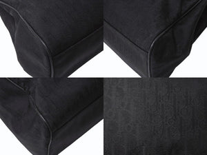 Christian Dior クリスチャンディオール ハンドバッグ 07-BO-1026 トロッター柄 ナイロンキャンバス レザー ガリアーノ期 美品 中古 4b002891