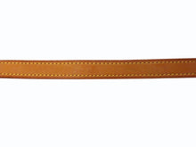 Load image into Gallery viewer, LOUIS VUITTON ルイヴィトン ショルダーストラップ バッグ ヌメ革 ブラウン ゴールド金具 ミニスピーディ用 美品 中古 4b002911