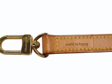 Load image into Gallery viewer, LOUIS VUITTON ルイヴィトン ショルダーストラップ バッグ ヌメ革 ブラウン ゴールド金具 ミニスピーディ用 美品 中古 4b002911