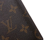 Load image into Gallery viewer, LOUIS VUITTON ルイヴィトン モノグラム オーガナイザードゥポッシュ 二つ折りカードケース M61732 ブラウン 美品 中古 4b002914