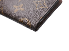 Load image into Gallery viewer, LOUIS VUITTON ルイヴィトン モノグラム オーガナイザードゥポッシュ 二つ折りカードケース M61732 ブラウン 美品 中古 4b002914
