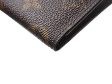 Load image into Gallery viewer, LOUIS VUITTON ルイヴィトン モノグラム オーガナイザードゥポッシュ 二つ折りカードケース M61732 ブラウン 美品 中古 4b002914