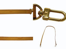 Load image into Gallery viewer, LOUIS VUITTON ルイヴィトン ショルダーストラップ バッグ ヌメ革 ブラウン ゴールド金具 ミニスピーディ用 美品 中古 4b002917