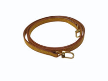 Load image into Gallery viewer, LOUIS VUITTON ルイヴィトン ショルダーストラップ バッグ ヌメ革 ブラウン ゴールド金具 ミニスピーディ用 美品 中古 4b002917