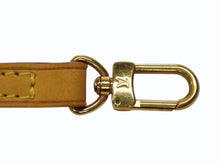 Load image into Gallery viewer, LOUIS VUITTON ルイヴィトン ショルダーストラップ バッグ ヌメ革 ブラウン ゴールド金具 ミニスピーディ用 美品 中古 4b002917