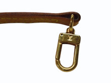 Load image into Gallery viewer, LOUIS VUITTON ルイヴィトン ショルダーストラップ バッグ ヌメ革 ブラウン ゴールド金具 ミニスピーディ用 美品 中古 4b002917