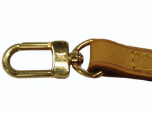 Load image into Gallery viewer, LOUIS VUITTON ルイヴィトン ショルダーストラップ バッグ ヌメ革 ブラウン ゴールド金具 ミニスピーディ用 美品 中古 4b002917