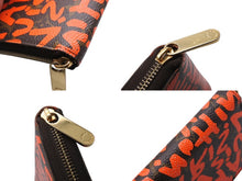 Load image into Gallery viewer, LOUIS VUITTON ルイヴィトン モノグラムグラフィティ ジッピーウォレット 長財布 スティーブン スプラウス M93711 オランジュ 美品 中古 4b002919
