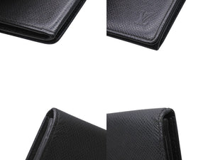 LOUIS VUITTON ルイヴィトン タイガ アンヴェロット カルト ドゥ ヴィジット M30922 カードケース 名刺入れ ブラック 美品 中古 4b002920