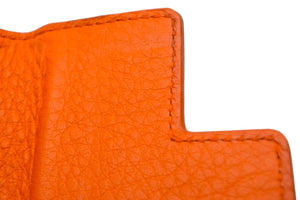 CHRISTIAN DIOR クリスチャンディオール トロッター柄 6連キーケース オレンジ ベージュ シルバー金具 美品 中古 4b002921