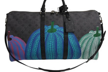 Load image into Gallery viewer, 極美品 LOUIS VUITTON ルイヴィトン キーポル バンドリエール55 ボストンバッグ M46441 モノグラム エクリプス リバース 草間彌生 中古 4b002943