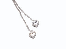 画像をギャラリービューアに読み込む, 未使用 CHROME HEARTS クロムハーツ DICE DBL ダブルダイス ピアス 重量10.1g 2017/.925刻印 シルバ−925 片耳用 中古 4b002945 