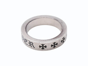 CHROME HEARTS クロムハーツ スペーサーフォーエバー リング 6mm シルバー925 アクセサリー 指輪 ジュエリー 11.5g サイズ21号 美品 中古 4b002950 