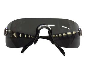 Christian Dior クリスチャンディオール DIOR REFLECT ディオールリフレクト シールドサングラス 27SYO サイズ120 ガリアーノ期 美品 中古 4b002959