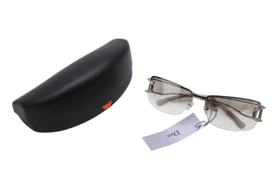 新品未使用 Dior ディオール サングラス グラデーションレンズ ナイロン 合金 シルバー サイズ61□14 127 中古 4b002960